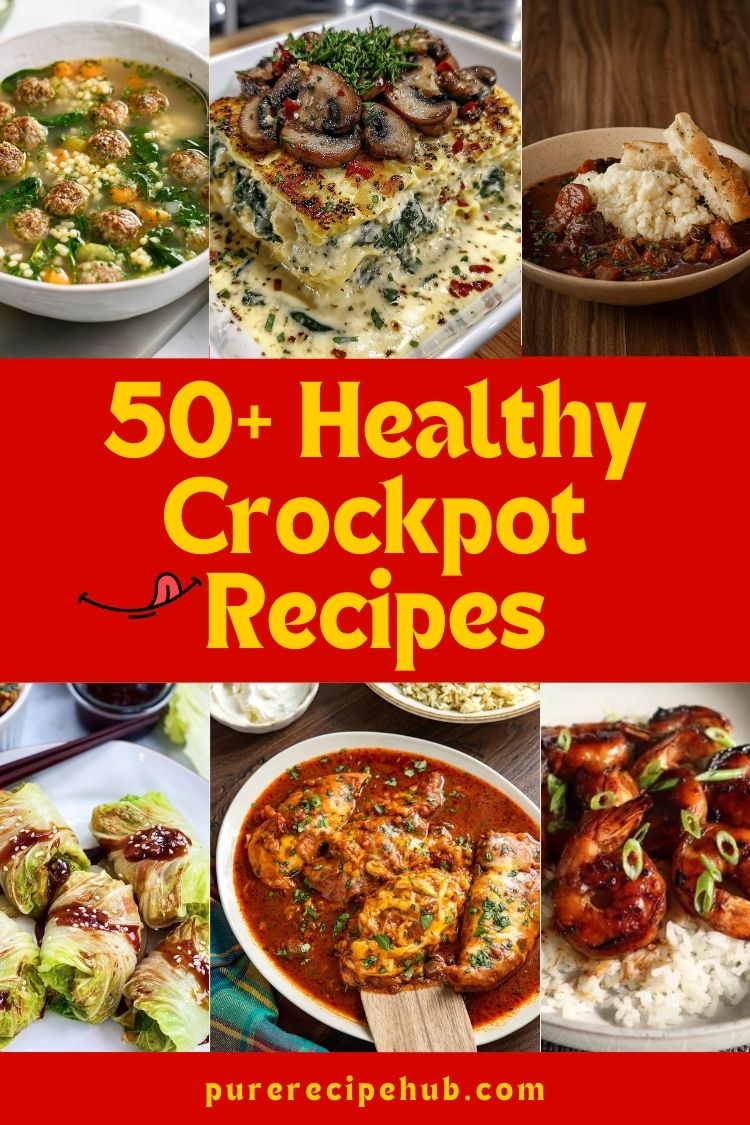 50+ Healthy Crockpot Recipes