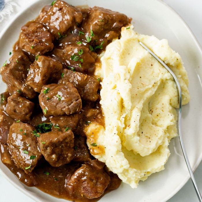 Brown Gravy Beef Stew