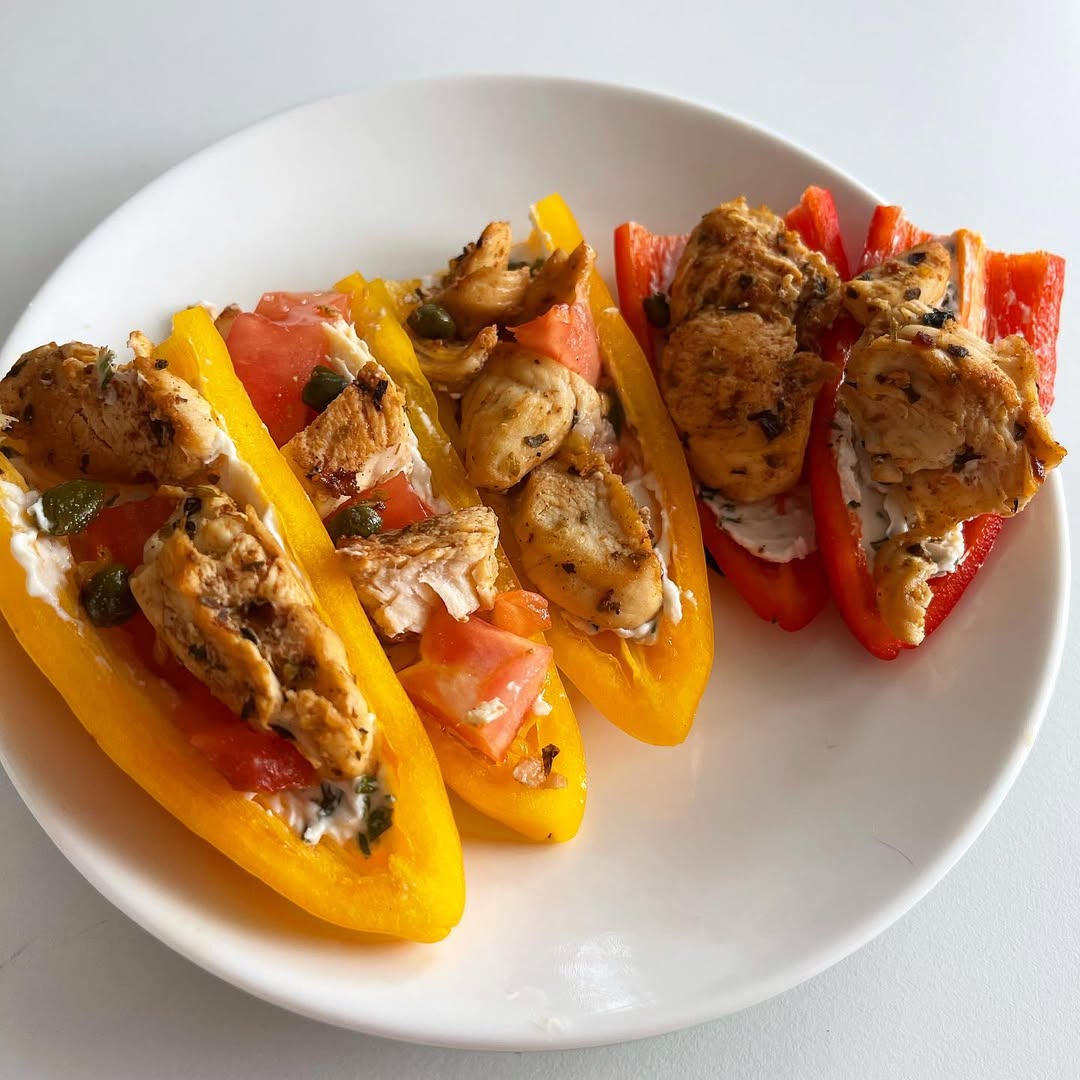 Chicken Stuffed Peppers