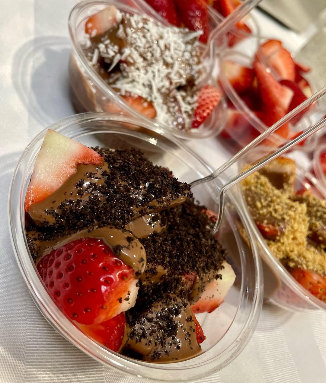 Chocolate Fruit Cups