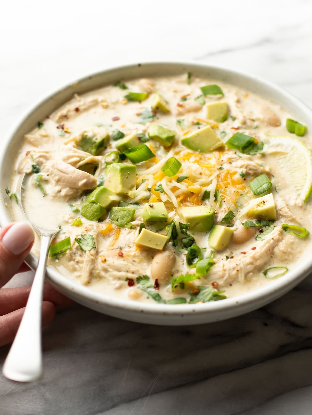 Crockpot White Chicken Chili