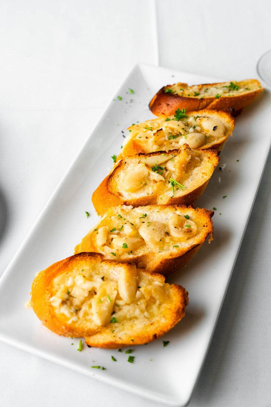 Garlic Parmesan Crostini