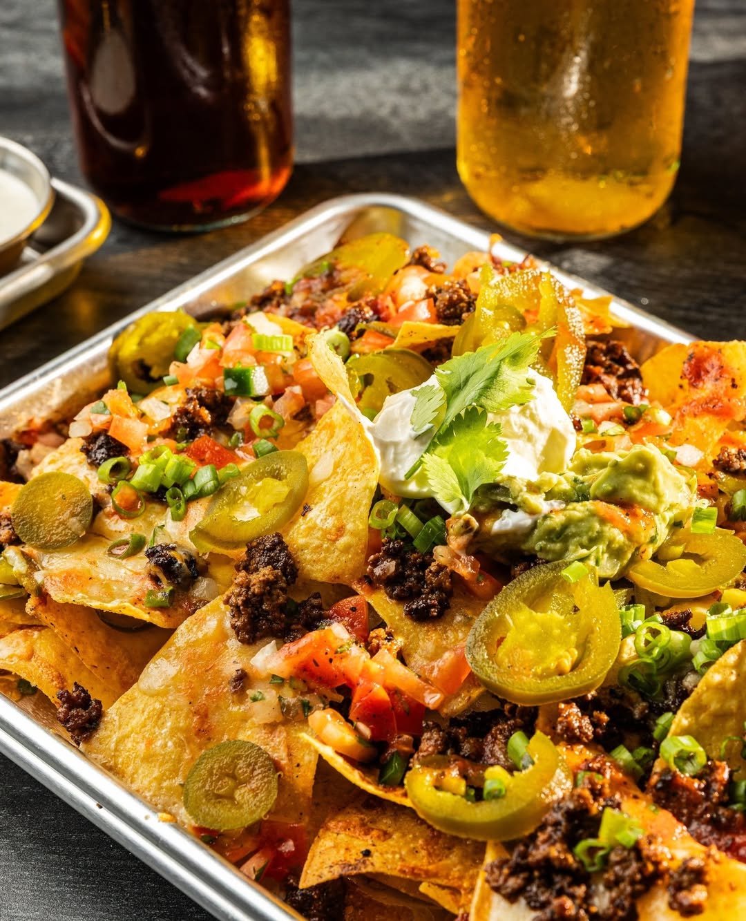 Loaded Chicken Nachos