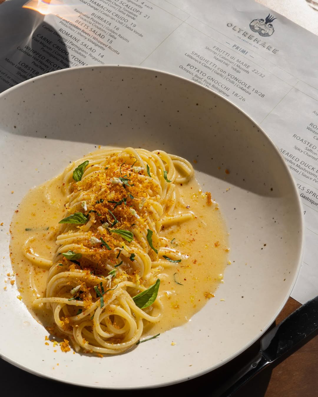 Spaghetti al Limone e Ricotta