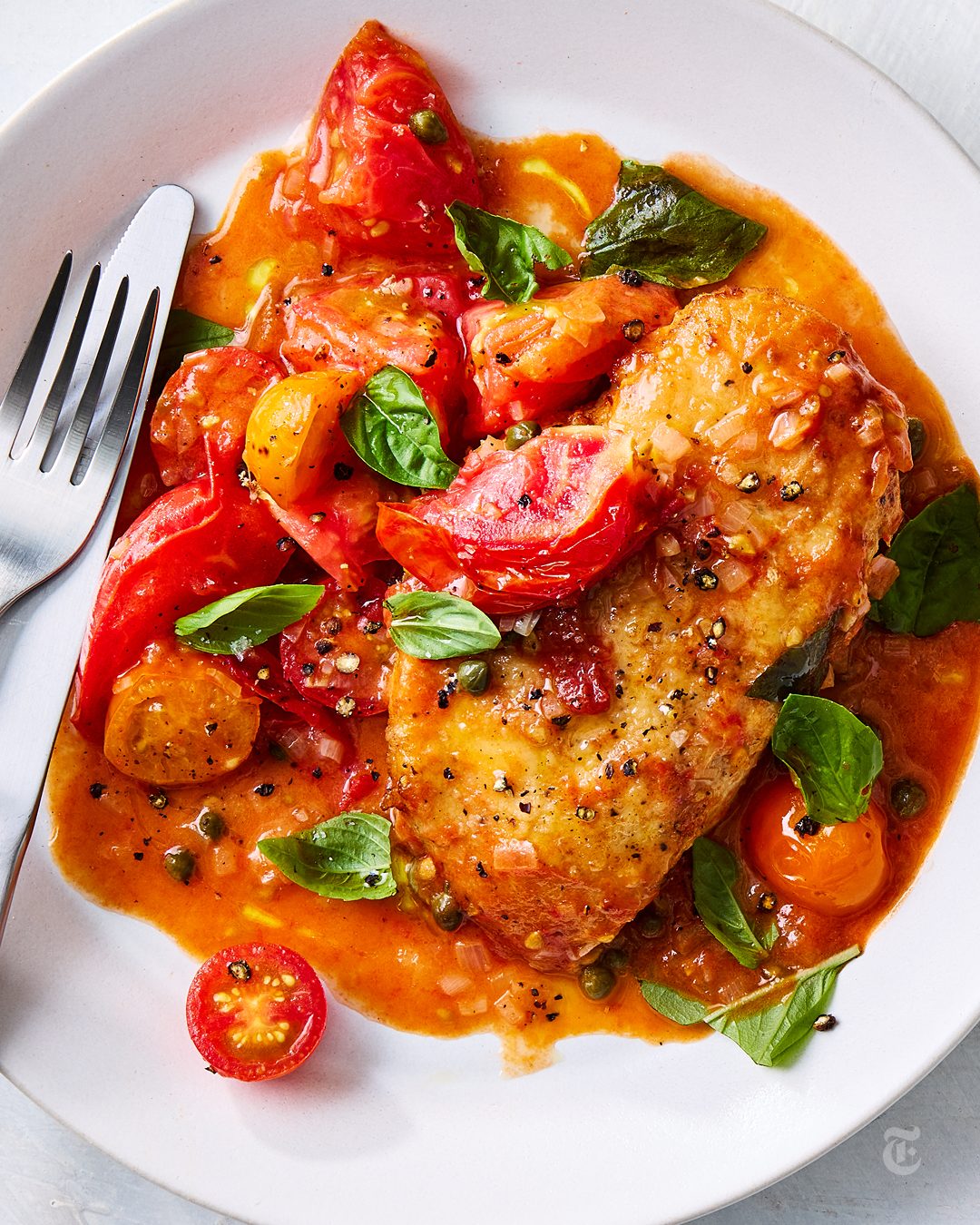 Tomato Basil Chicken