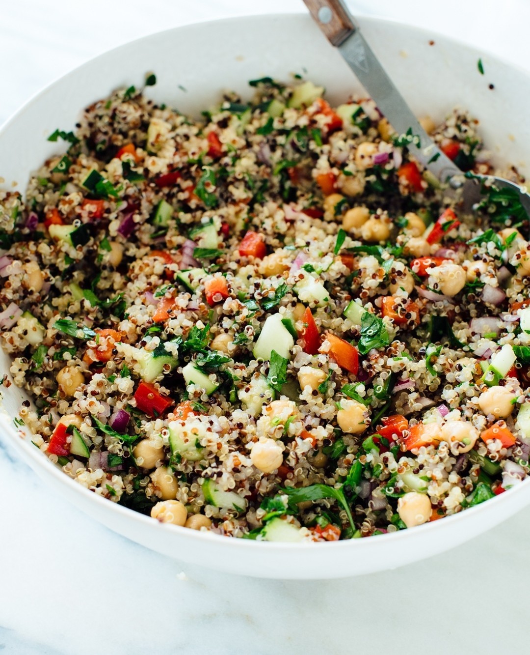 Vegetable quinoa salad