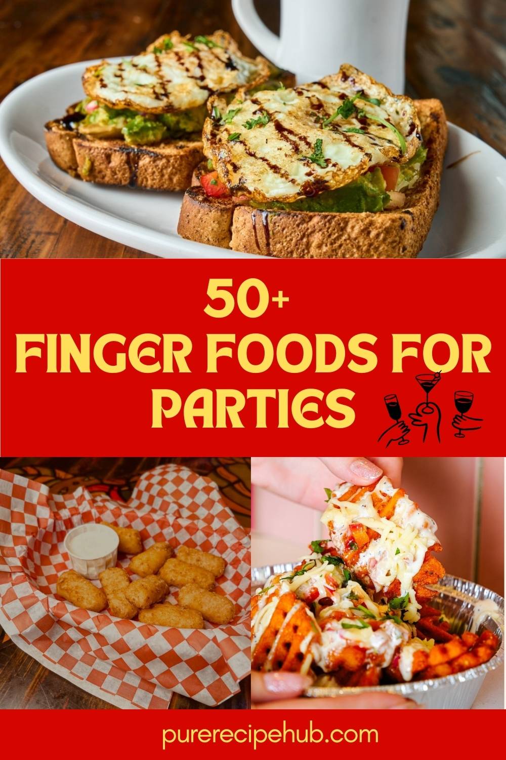 50+ Finger Foods for Parties