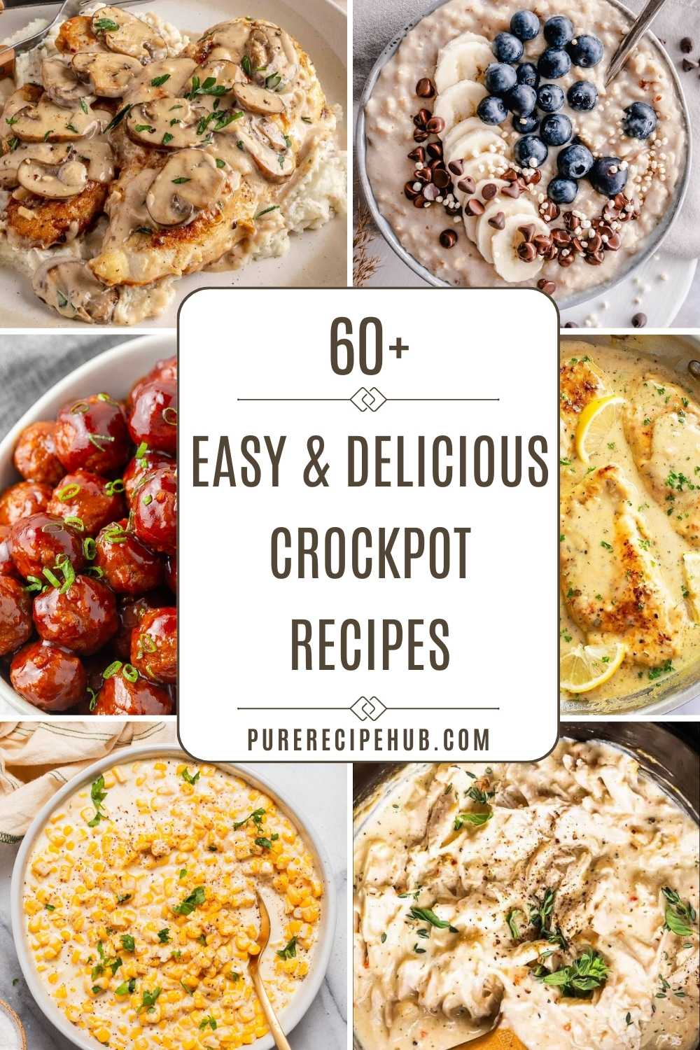 60+ Easy Crockpot Recipes Anyone Can Make