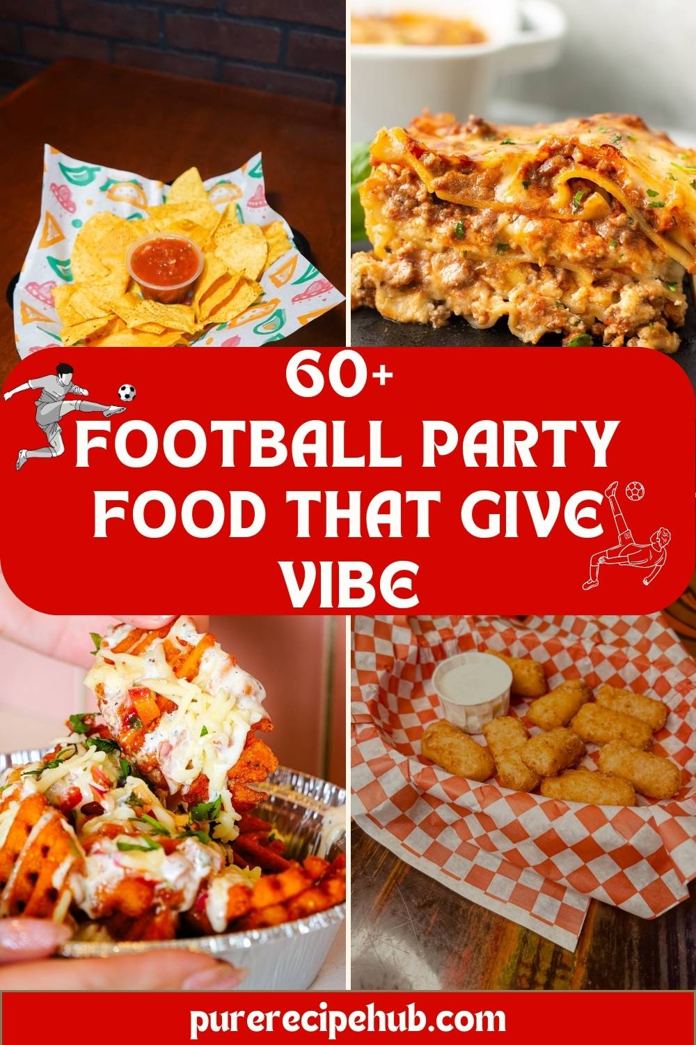 60+ Football Party Food that Give Vibe