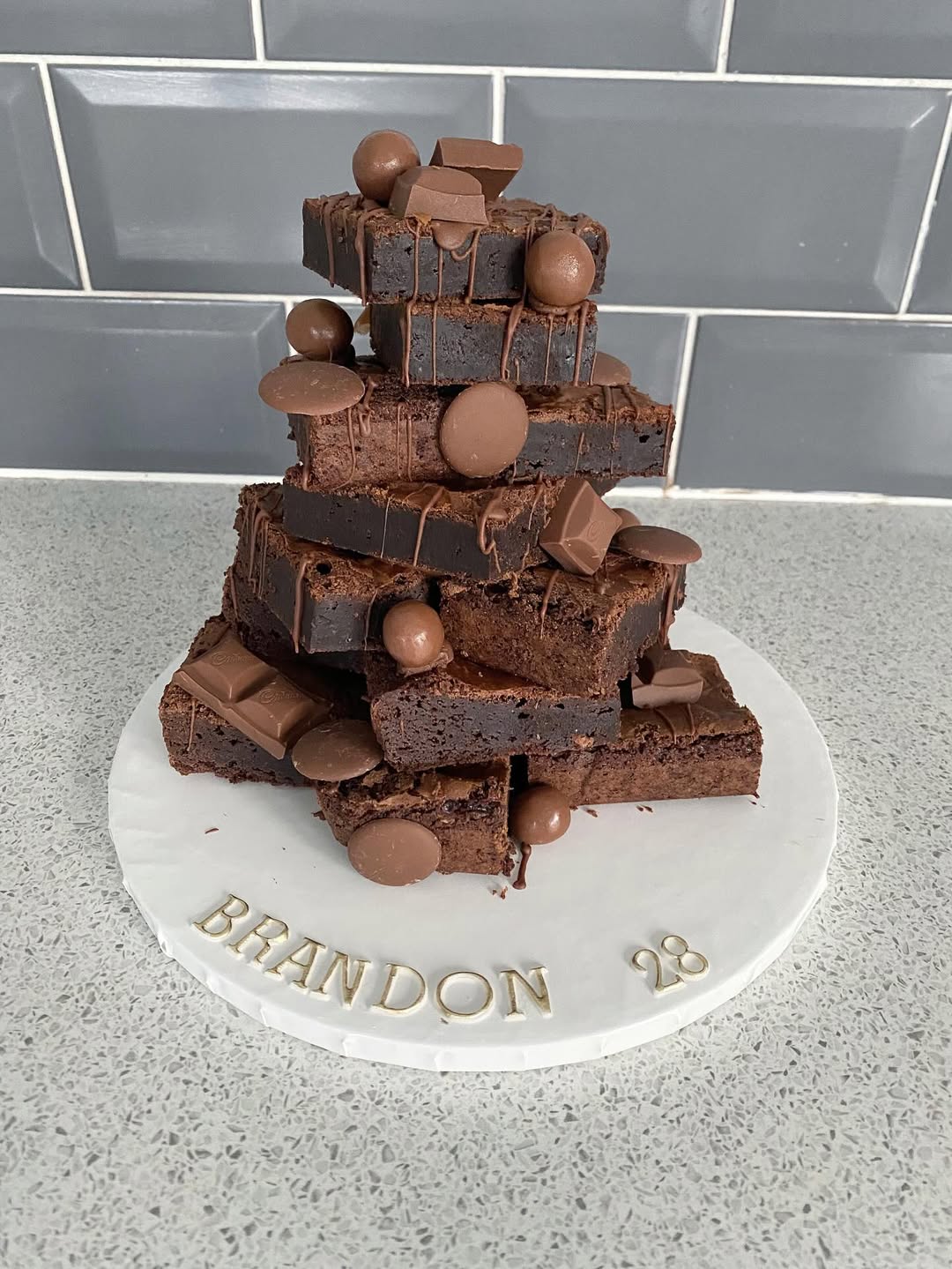 Brownie Stack Cake