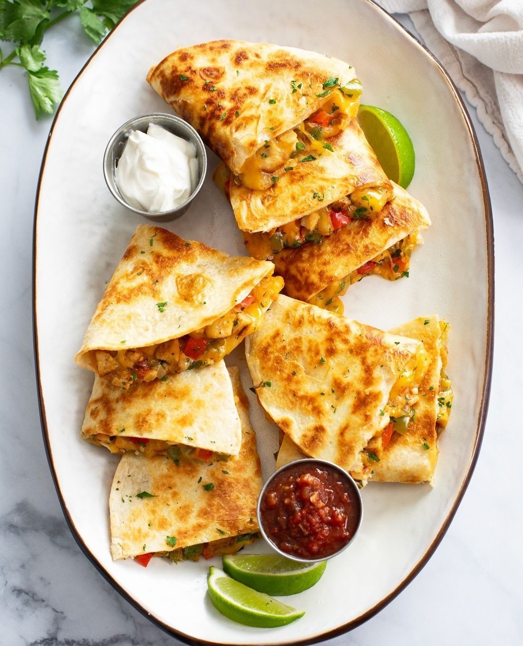 Chicken Quesadillas