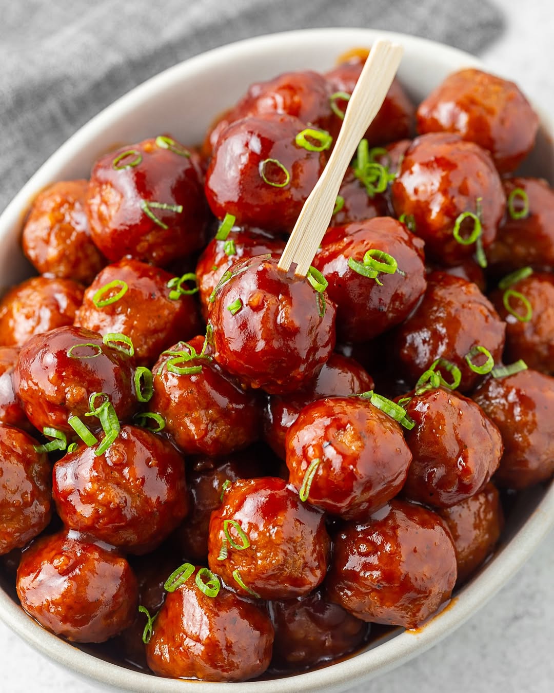Crockpot BBQ Meatballs