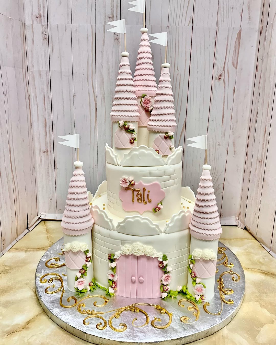 Princess Castle Cake
