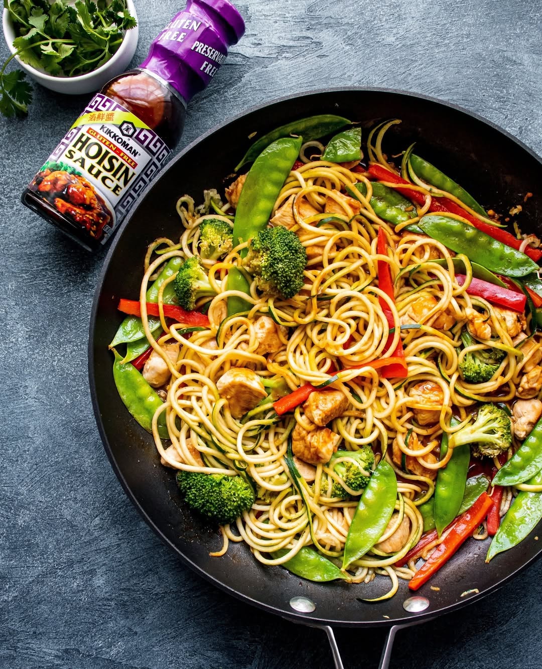 Stir-Fried Zucchini Noodles