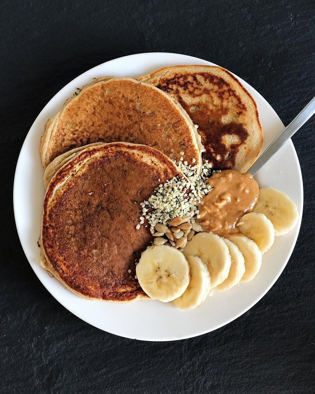 Zucchini Protein Pancakes
