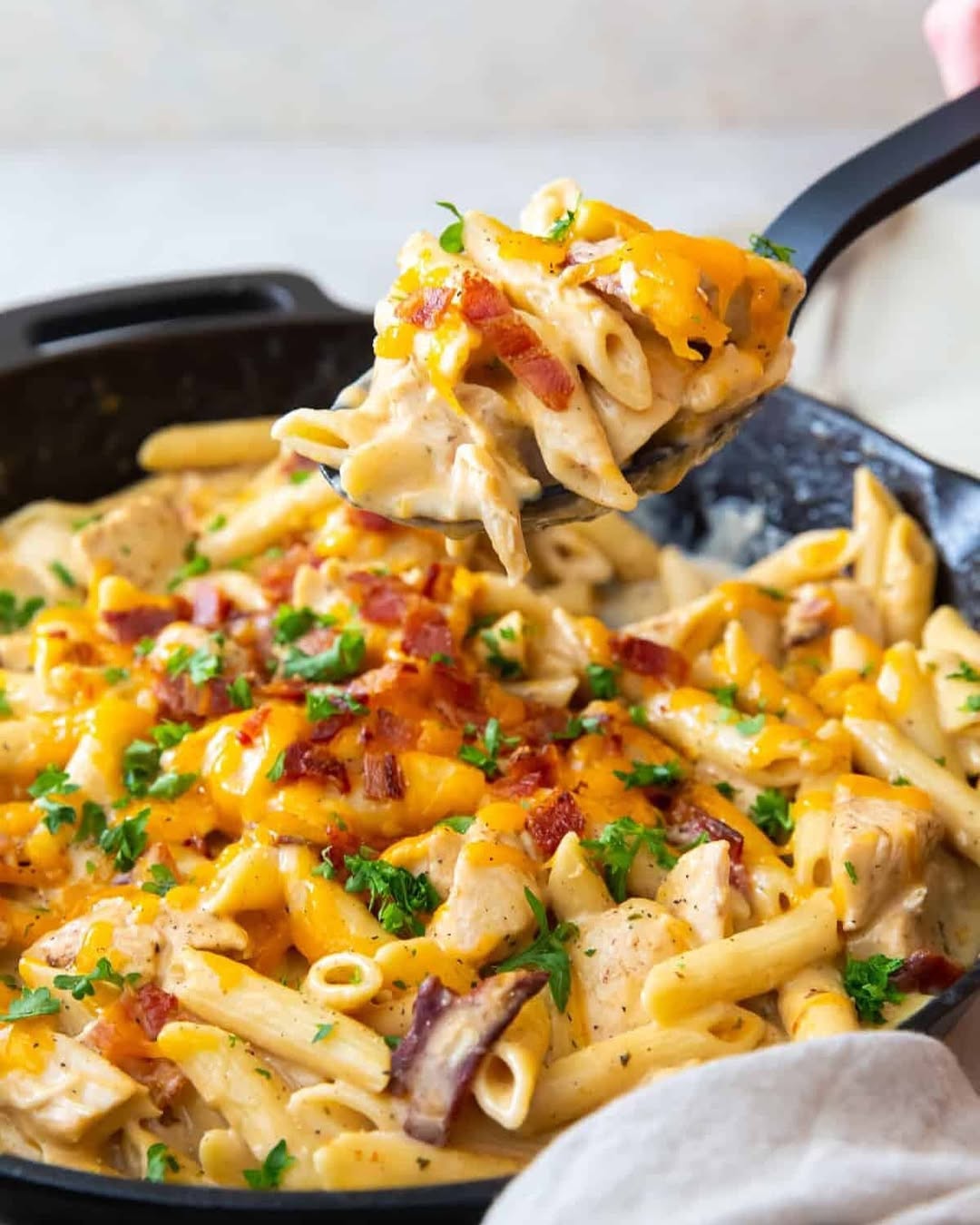 Cream Cheese Chicken Pasta