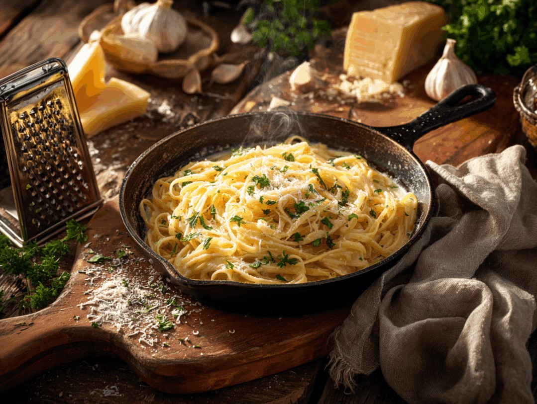 Garlic Parmesan Pasta