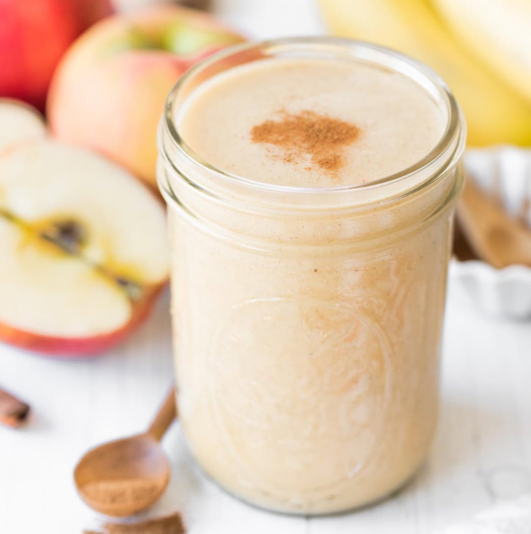 Apple Cinnamon Protein Smoothie