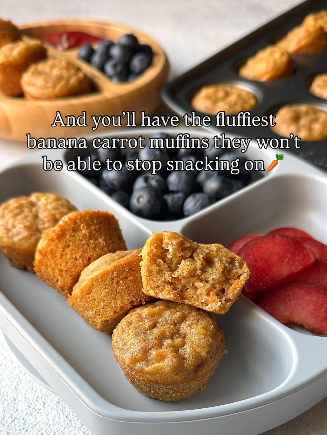 Banana Carrot Muffins