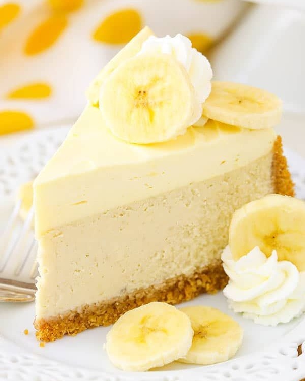 Banana Cheesecake Cake Recipe