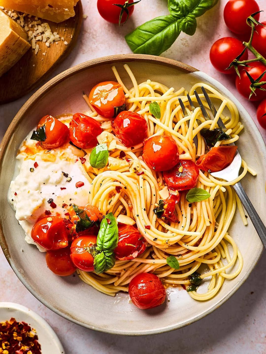 Cherry Tomato Carbonara
