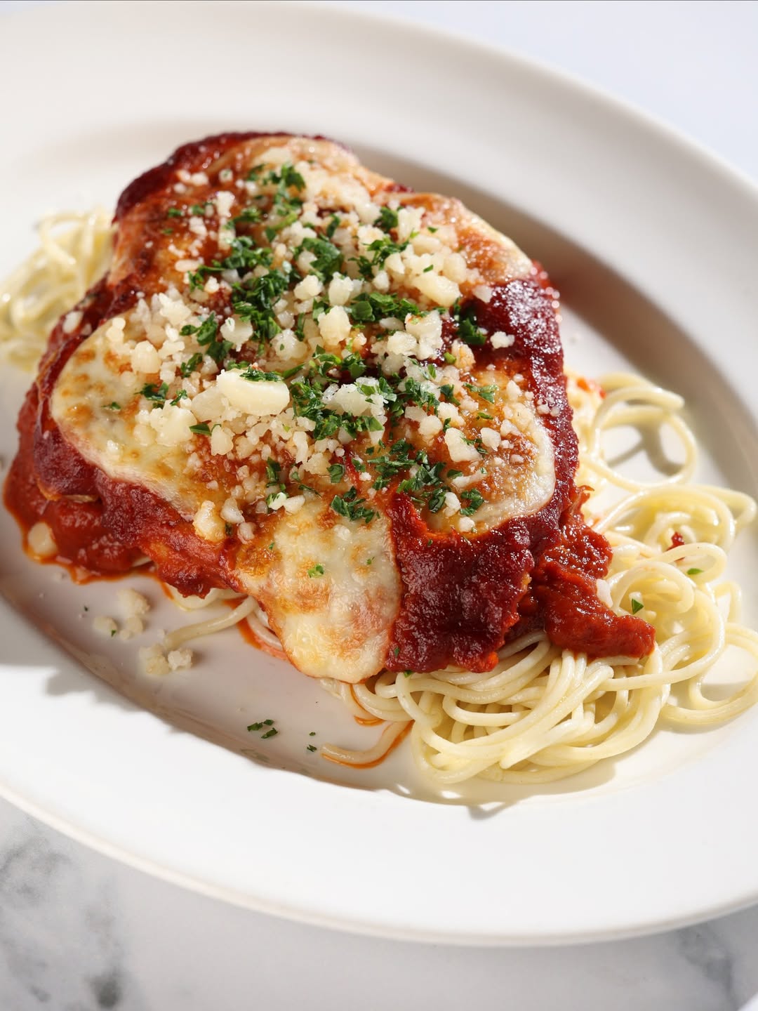 Chicken Parmesan Pasta