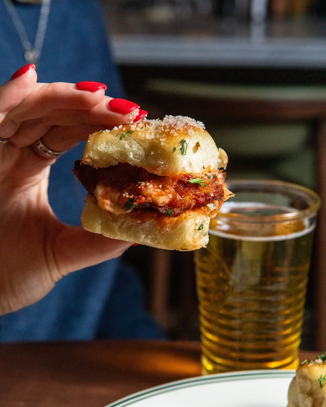 Chicken Parmesan Sliders