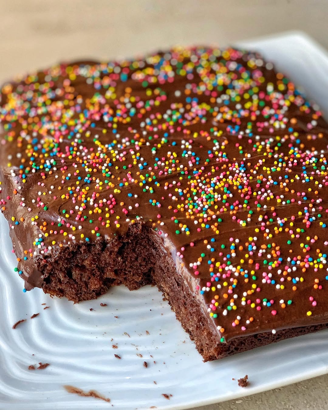 Dark Chocolate Banana Cake Recipe
