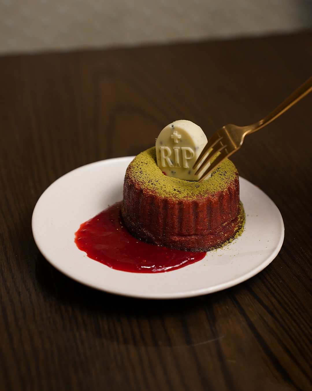 Graveyard Lava Cake