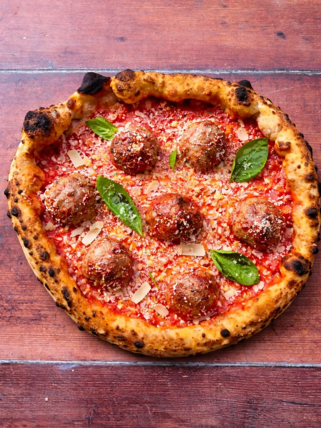 Italian Meatball Pizza Topping