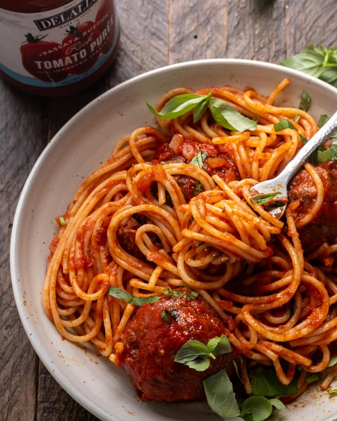 Italian Meatball Recipe with Creamy Tomato Sauce