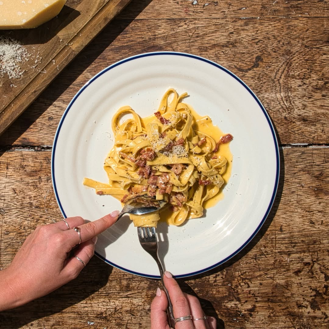 Low-Carb Zoodle Carbonara