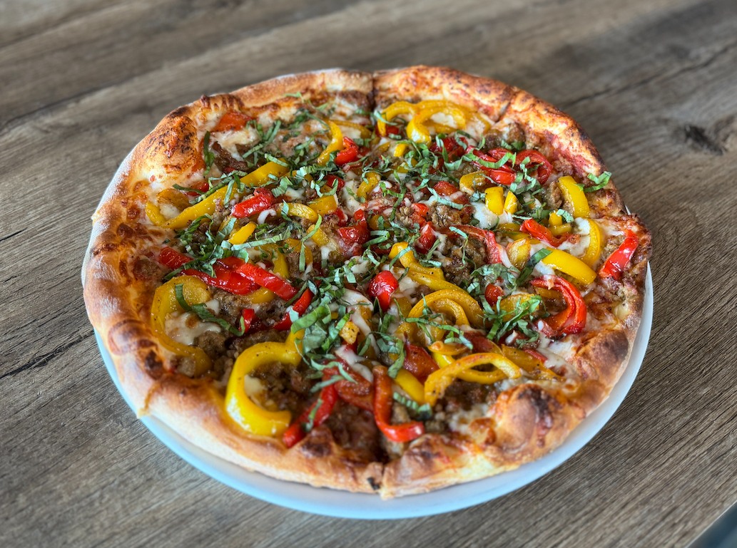 Sausage & Pepper Pizza