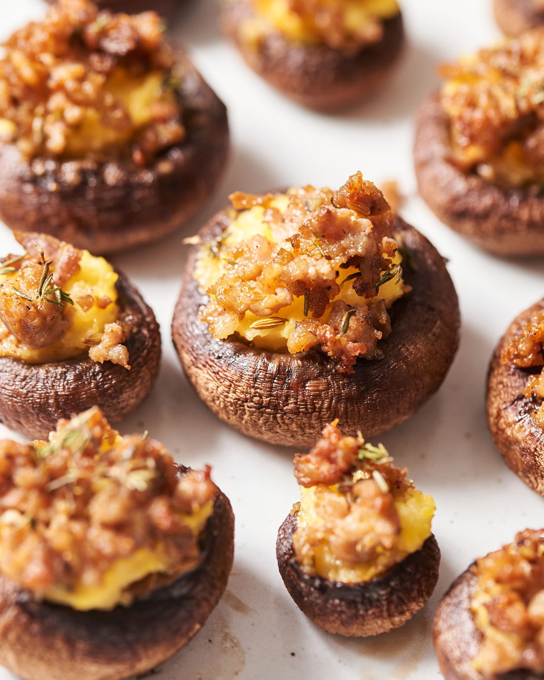 Sausage Stuffed Mushrooms