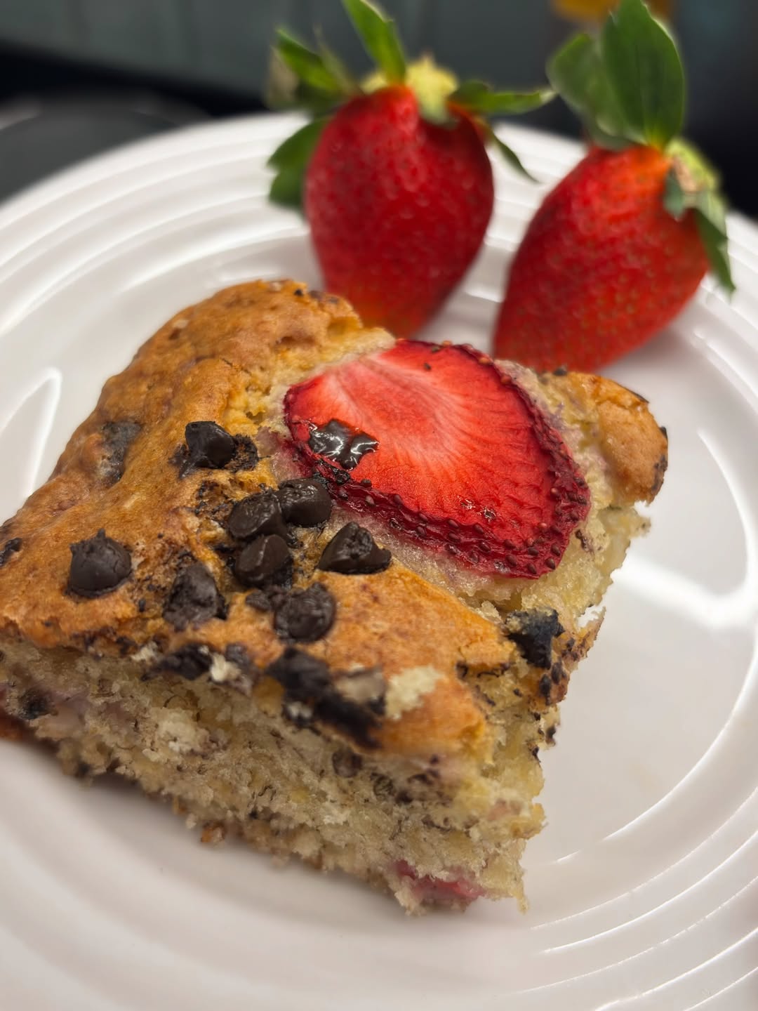 Strawberry Banana Cake